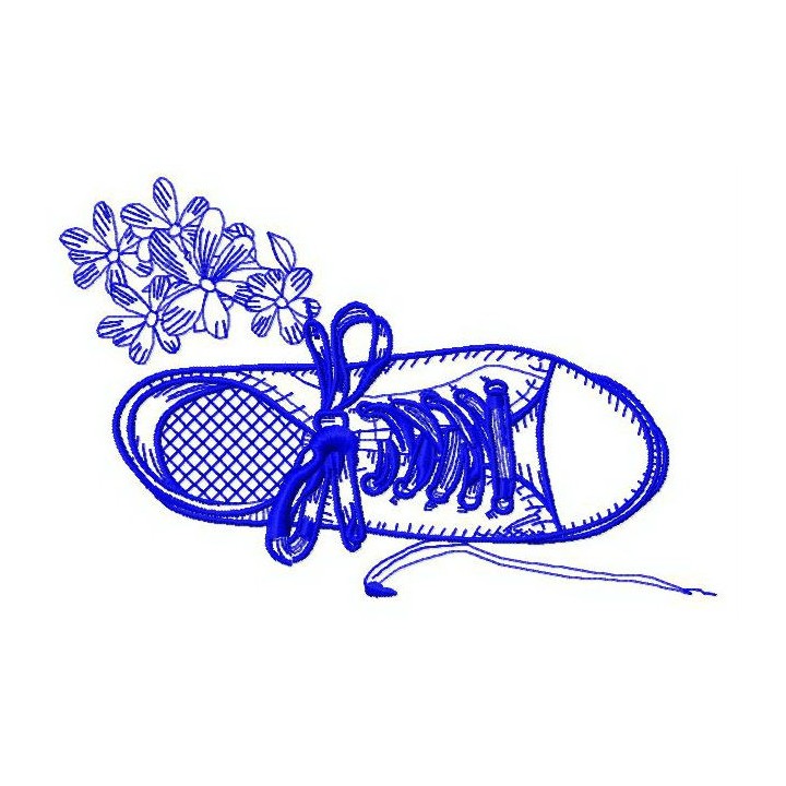 Gumshoes 3 embroidery design - Embroidery Design