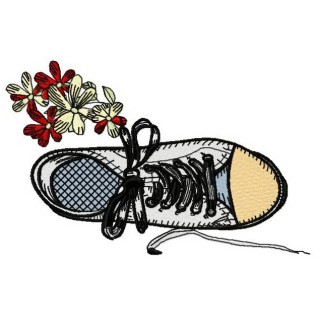 Gumshoes 2 embroidery design - Embroidery Design