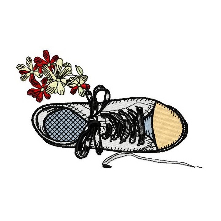 Gumshoes 2 embroidery design - Embroidery Design