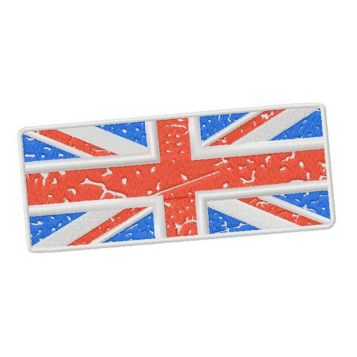 Union Jack 2 embroidery design - Embroidery Design