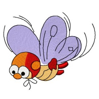 Bee 3 embroidery design - Embroidery Design