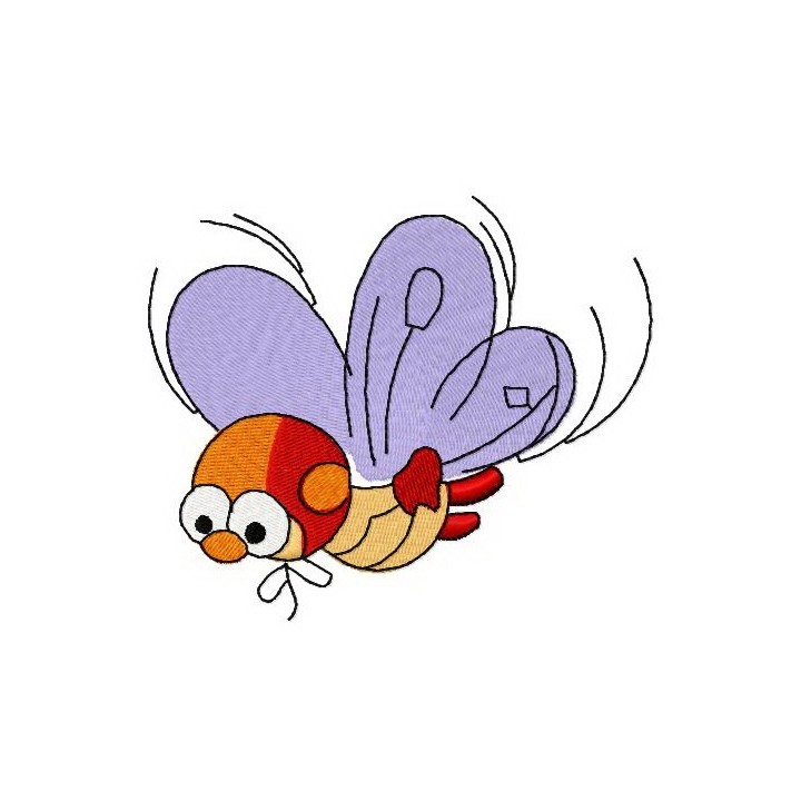 Bee 3 embroidery design - Embroidery Design