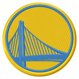 Golden State Warriors logo 2 embroidery design - Embroidery Design
