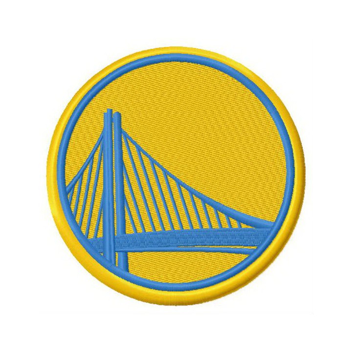Golden State Warriors logo 2 embroidery design - Embroidery Design