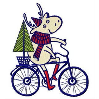 Enjoy winter time 3 embroidery design - Embroidery Design