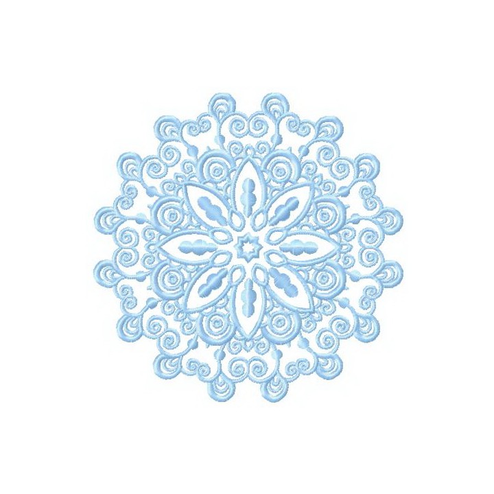 Lace doily 3 embroidery design - Embroidery Design