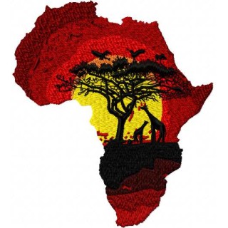 Africa 2 embroidery design - Embroidery Design