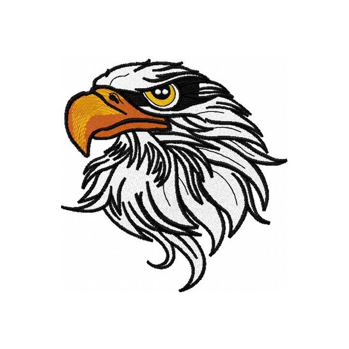 Eagle 12 embroidery design - Embroidery Design