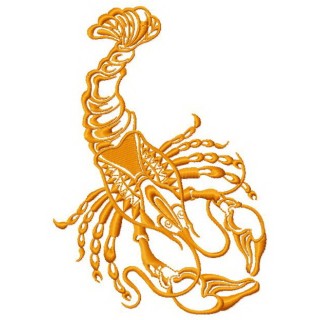 Lobster 3 embroidery design - Embroidery Design