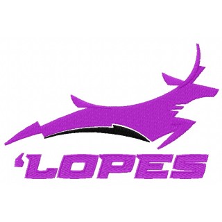 Grand Canyon Antelopes logo embroidery design - Embroidery Design