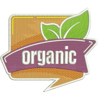 Organic 3 embroidery design - Embroidery Design