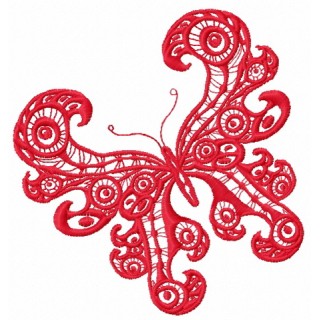 Butterfly 23 embroidery design - Embroidery Design