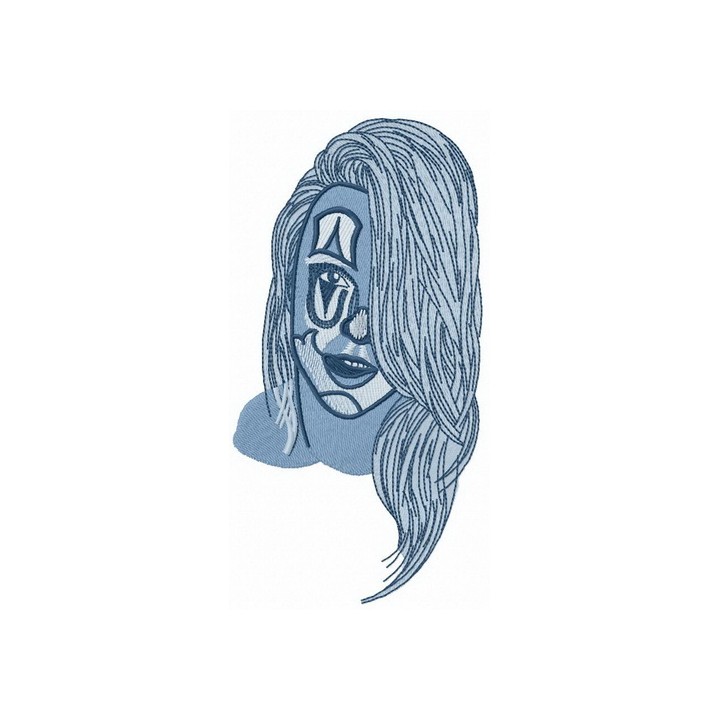 Teenager's self-expression embroidery design - Embroidery Design