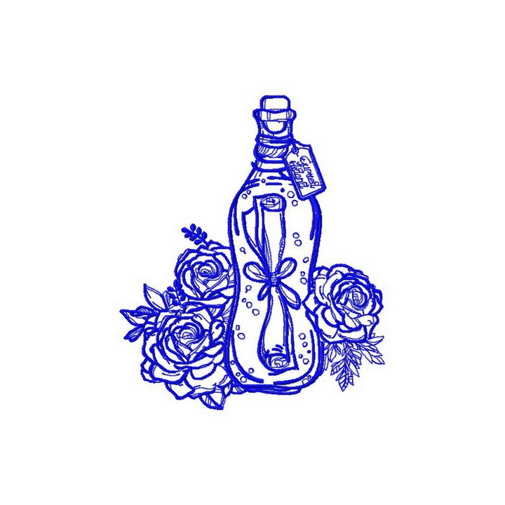 Sealed secret 8 embroidery design - Embroidery Design