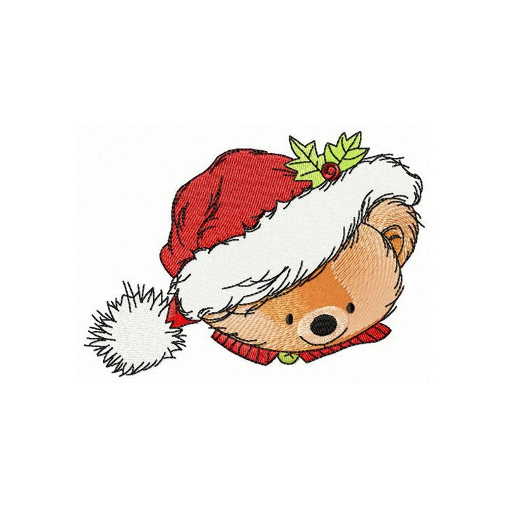 Little Santa embroidery design - Embroidery Design