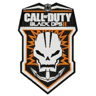 Call of Duty Black Ops embroidery design - Embroidery Design