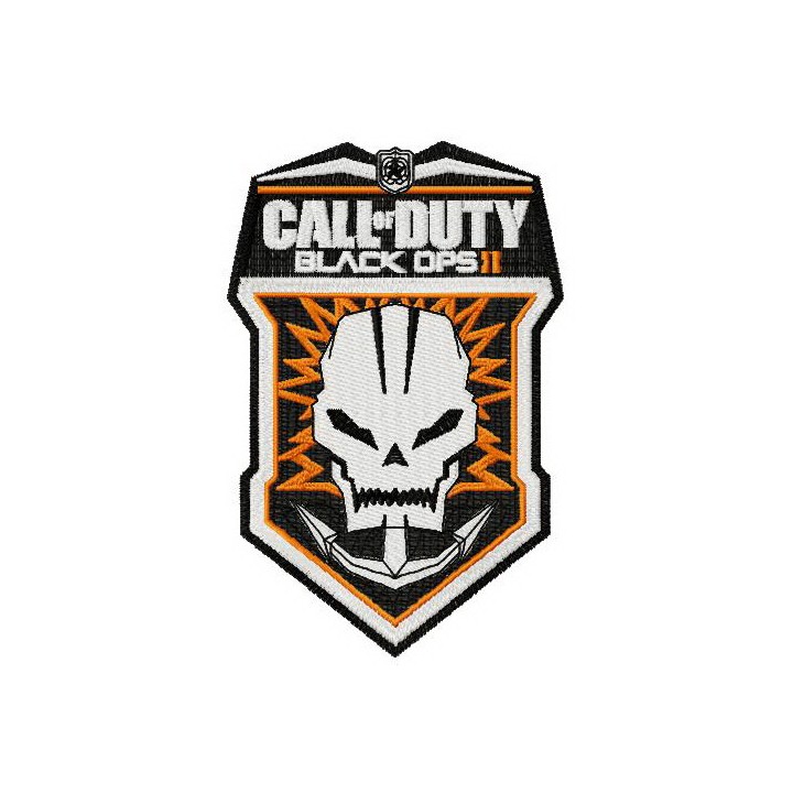 Call of Duty Black Ops embroidery design - Embroidery Design