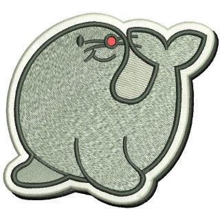 Seal embroidery design - Embroidery Design