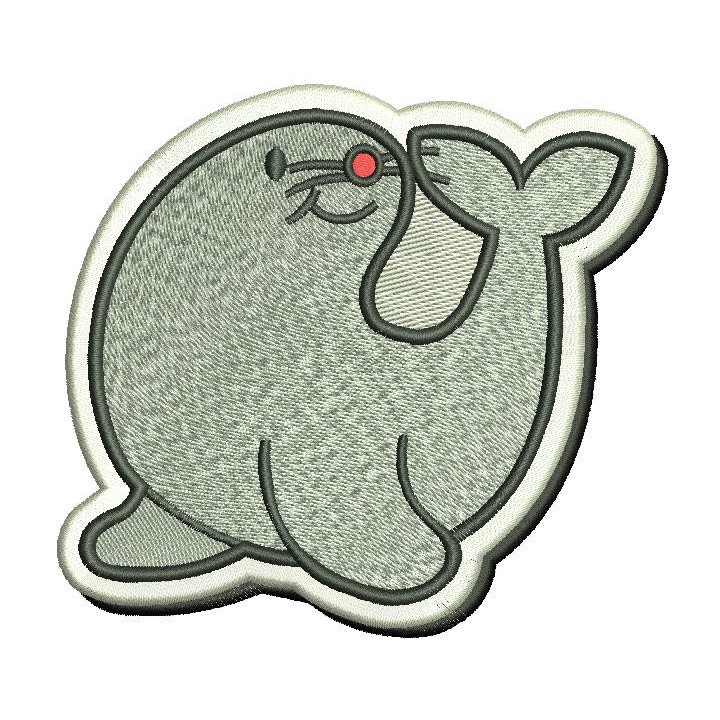Seal embroidery design - Embroidery Design