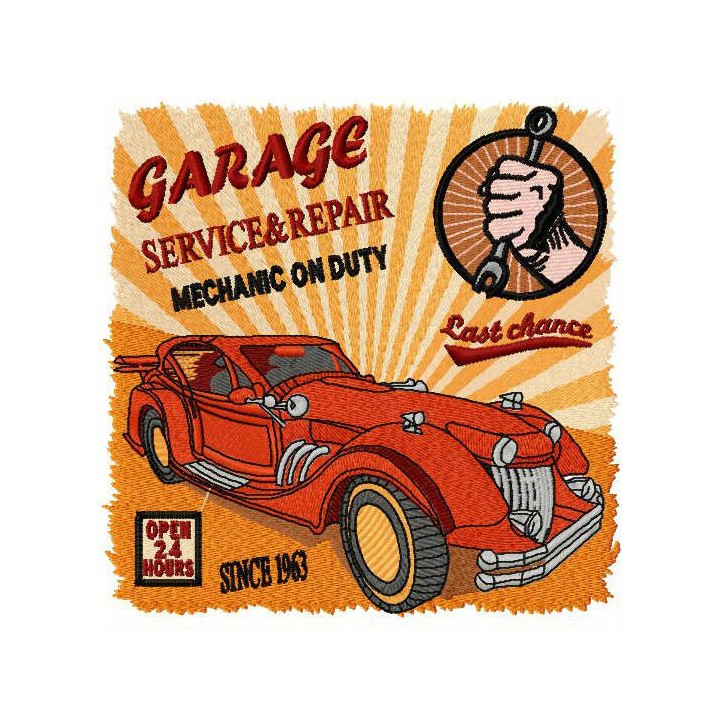 Last chance embroidery design - Embroidery Design