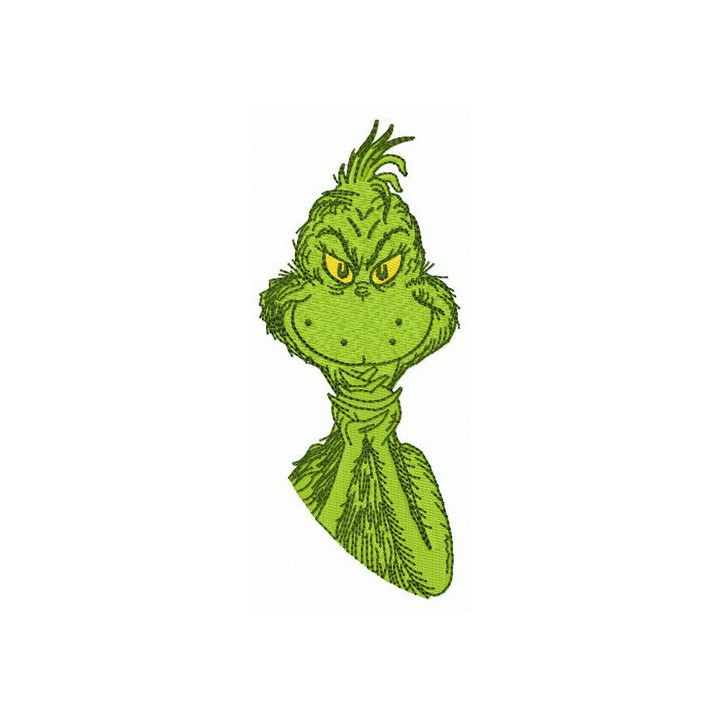 Tricky Grinch embroidery design - Embroidery Design