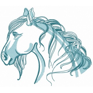 Horse You're so vanilla 4 embroidery design - Embroidery Design