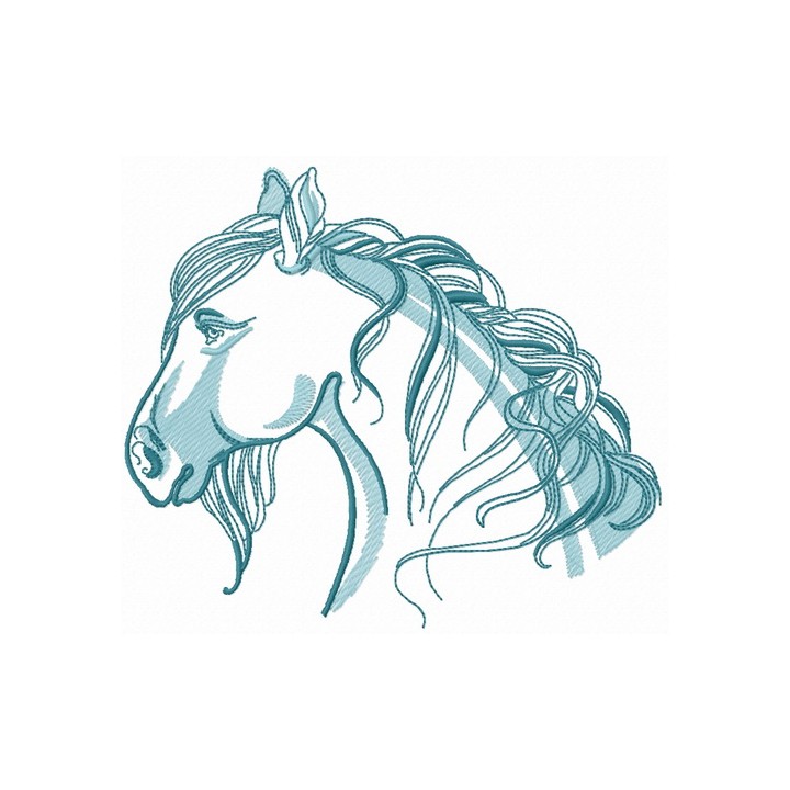 Horse You're so vanilla 4 embroidery design - Embroidery Design