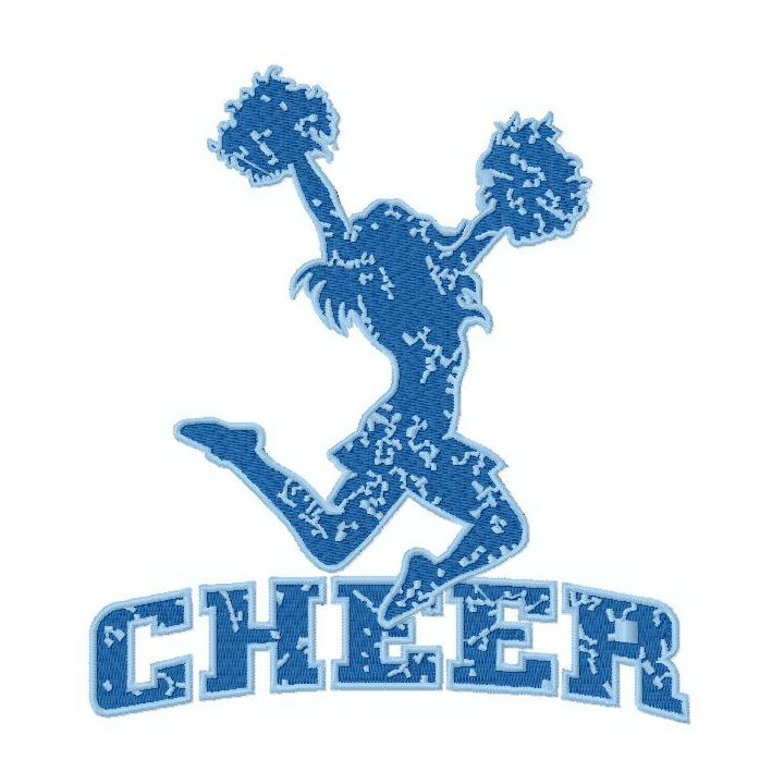Cheer 2 embroidery design - Embroidery Design