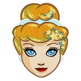 Fancy Cinderella 3 embroidery design - Embroidery Design