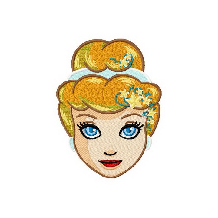 Fancy Cinderella 3 embroidery design - Embroidery Design
