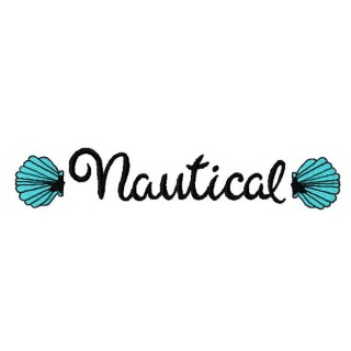 Nautical embroidery design - Embroidery Design