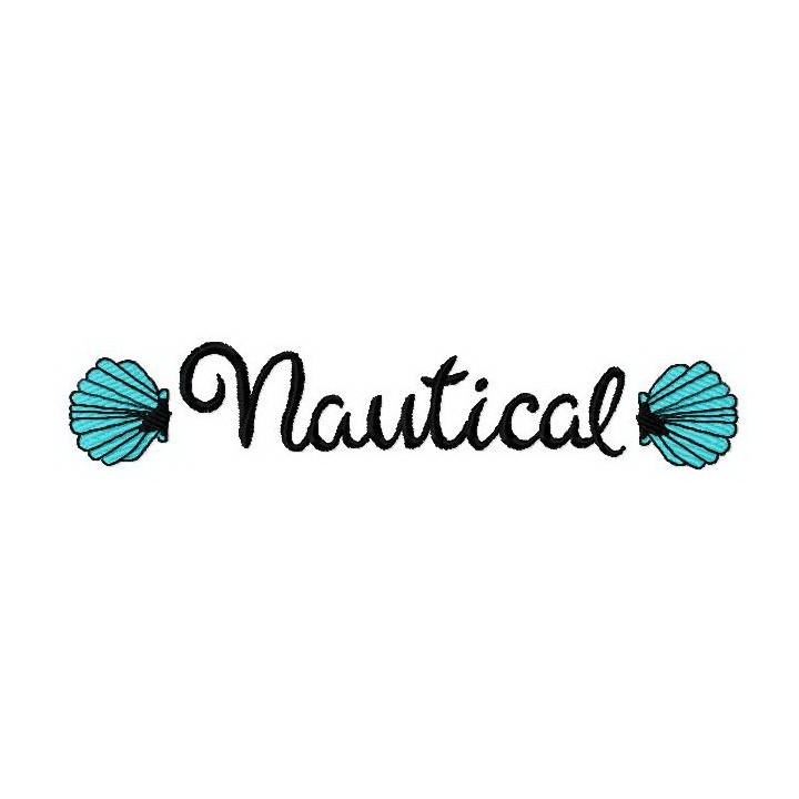 Nautical embroidery design - Embroidery Design