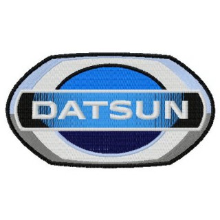 Datsun logo embroidery design - Embroidery Design