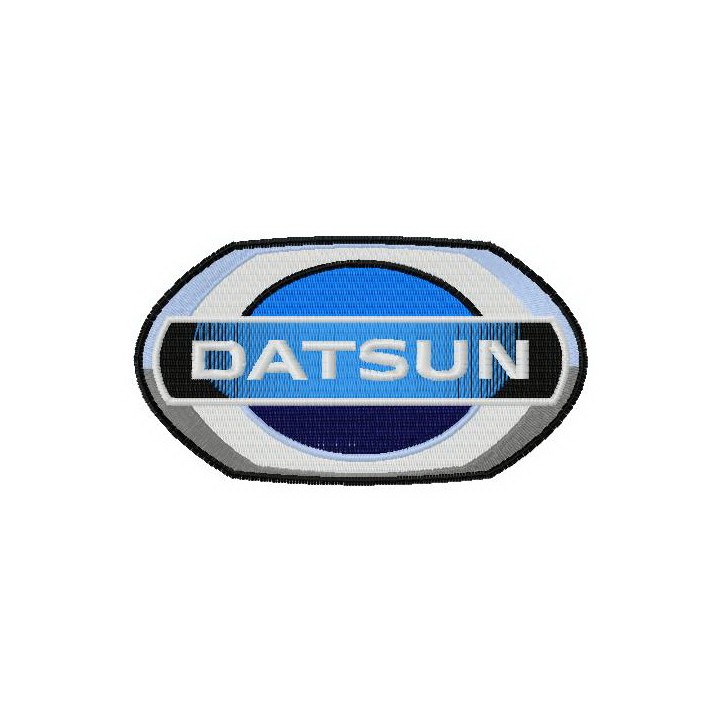 Datsun logo embroidery design - Embroidery Design