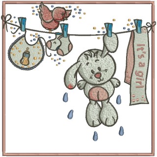 It's a girl embroidery design - Embroidery Design