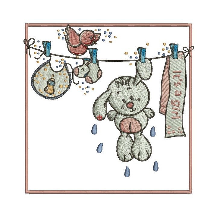 It's a girl embroidery design - Embroidery Design