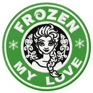 Frozen My love embroidery design - Embroidery Design