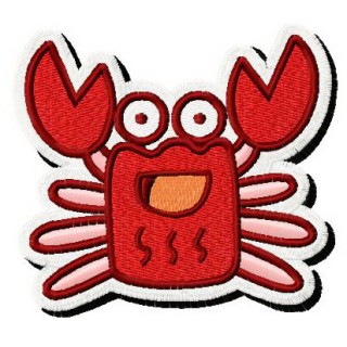 Сrab embroidery design - Embroidery Design