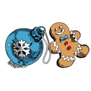 Christmas toys embroidery design - Embroidery Design