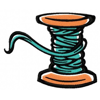 Spool of thread 2 embroidery design - Embroidery Design
