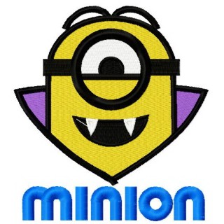Vampire Minion 5 embroidery design - Embroidery Design
