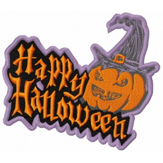 Happy Halloween 8 embroidery design - Embroidery Design