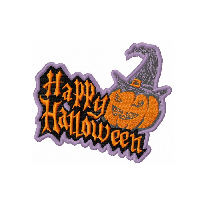 Happy Halloween 8 embroidery design - Embroidery Design
