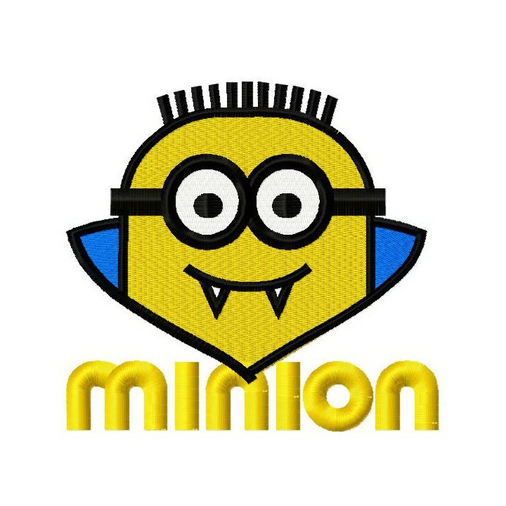 Vampire Minion 2 embroidery design - Embroidery Design