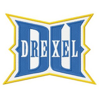 Drexel Dragons logo 2 embroidery design - Embroidery Design