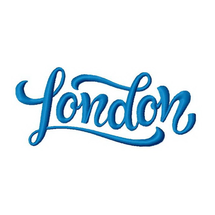 London 3 embroidery design - Embroidery Design