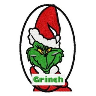 Grinch 2 embroidery design - Embroidery Design