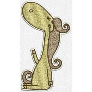 Horse watching stars embroidery design - Embroidery Design