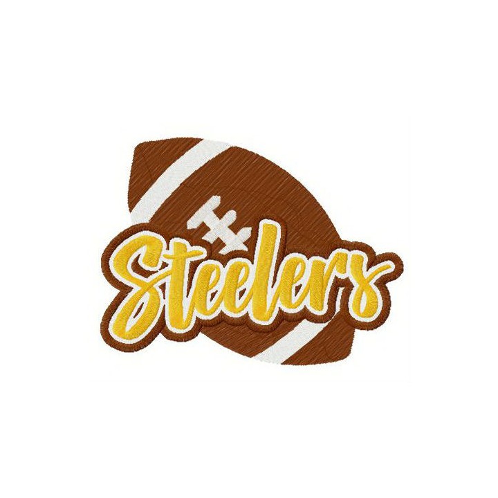 Steelers logo embroidery design - Embroidery Design