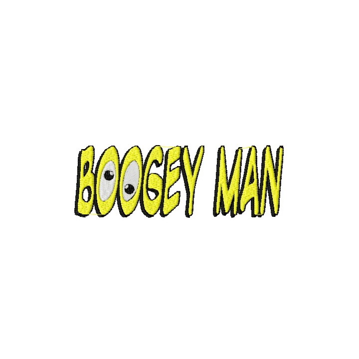 Boogey man embroidery design - Embroidery Design